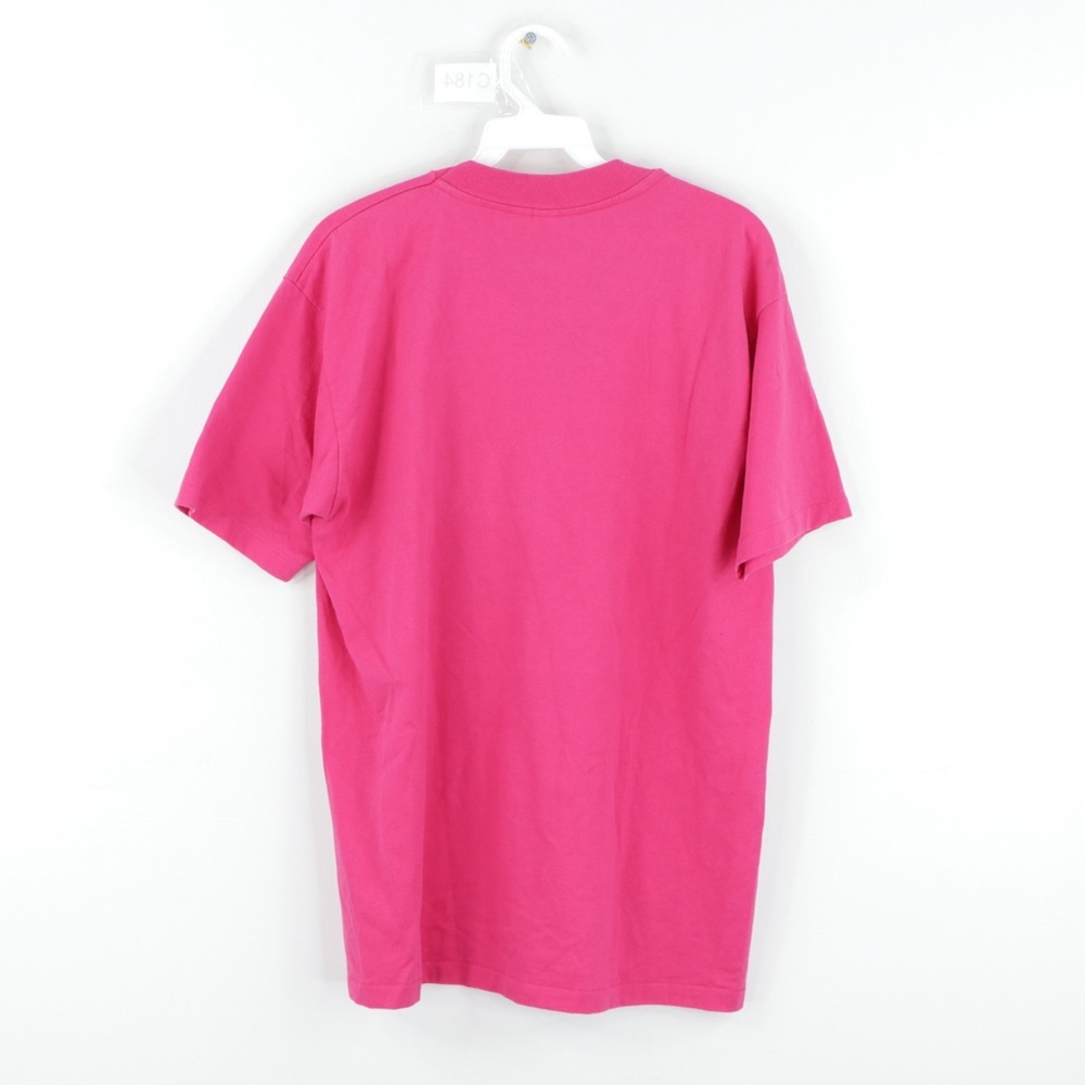 Vintage 80s Dockers Levis T Shirt Pink USA - Picture 7 of 9